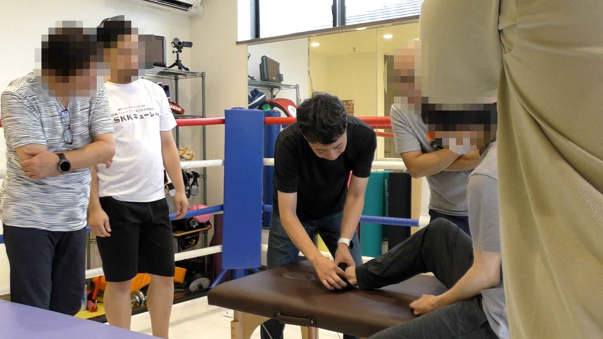 セミナー実技指導の様子